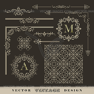 Vintage Frame Border - vector clip art