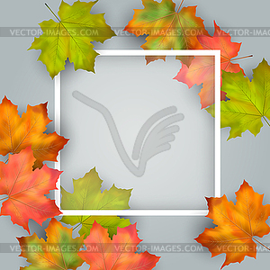 Autumn Card - vector image