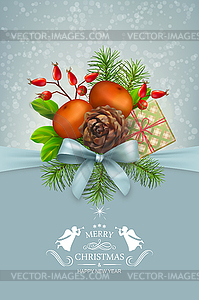 Christmas Card - vector clip art