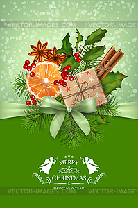 Christmas Card - vector image