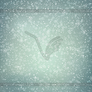 Abstract Snowy Background - vector image
