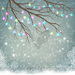 Christmas Light Bulbs - vector clipart