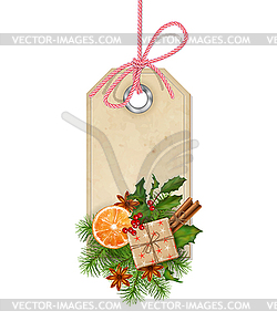 Christmas Label - vector image