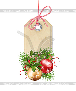 Christmas Label - vector clipart