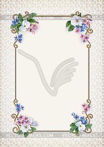 Vintage Decorative Background - vector clipart / vector image