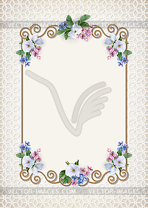 Vintage Decorative Background - vector clipart