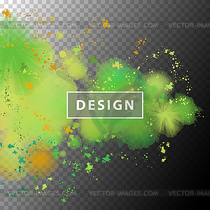 Abstract Watercolor Splash - vector image