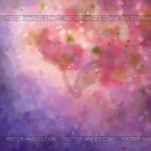 Decorative Watercolor Background - vector image