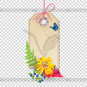 Autumn Label - vector image