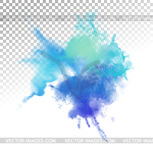 Abstract Watercolor Splash - vector image