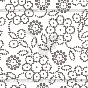 Abstract floral pattern - vector image