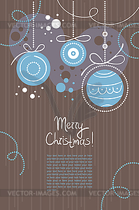 Christmas background - vector clipart