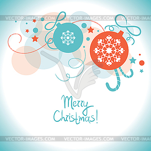 Christmas background - vector clipart