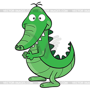 Crocodile - vector clipart