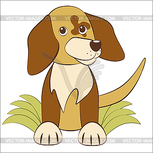 Dog - vector clipart