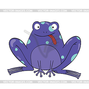 Frog - vector image