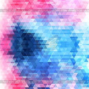 Bright abstract pattern polygons - vector image