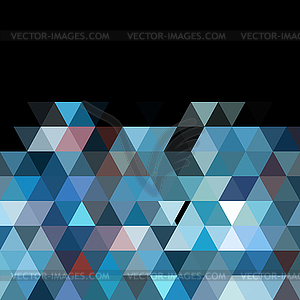 Bright abstract pattern polygons - vector image