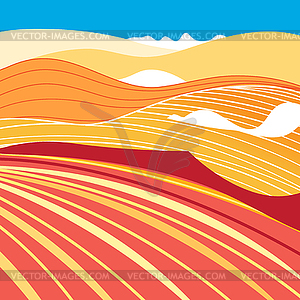 Desert - vector clipart