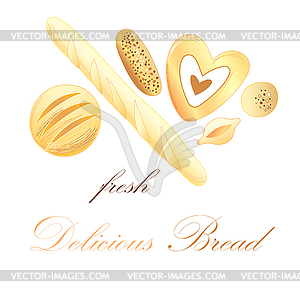 Delicious Bread - vector clipart