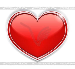 Red Heart - vector clip art