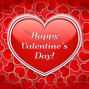 Happy Valentine`s Day! - vector clipart