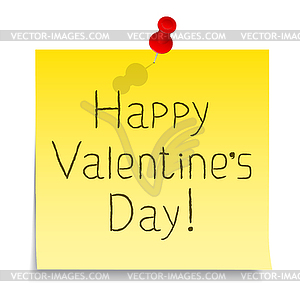 Happy Valentine`s Day! - vector clipart