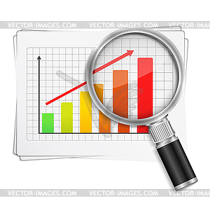 Graph - vector clipart