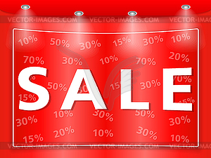 Sale Banner - vector clipart / vector image