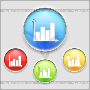 Chart Icon - vector clip art