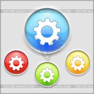 Gear Icon - vector clipart