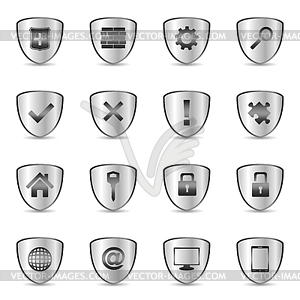 Security Icons - vector image