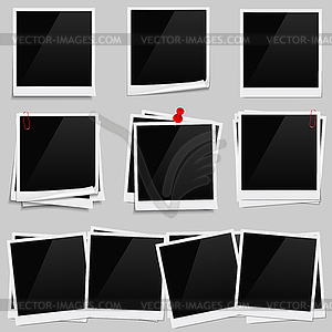 Photo frames - vector clipart