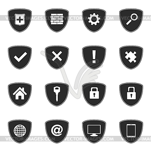 Security Icons - vector image