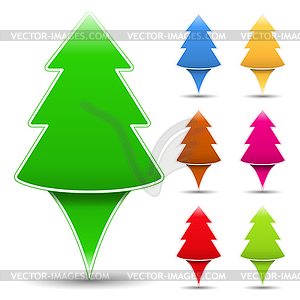 Abstract Tree Icon - vector clip art