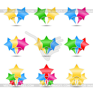 Stars Icons - vector clipart