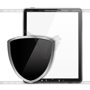 Tablet Computer - vector clipart