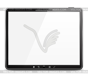 Tablet Computer - vector clip art