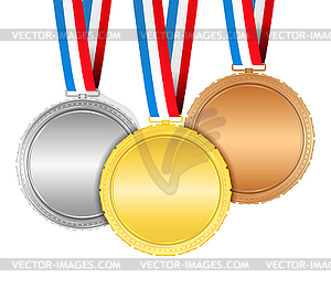 Medals - vector image