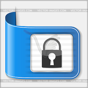 Lock Icon - vector clipart