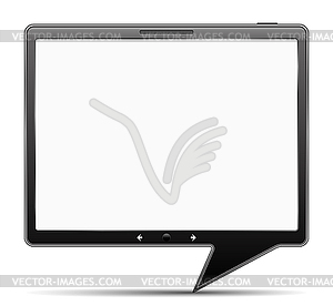 Tablet Computer - vector image