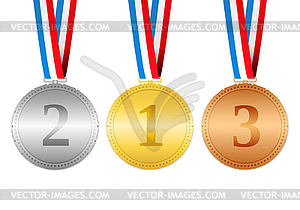 Medals - vector image