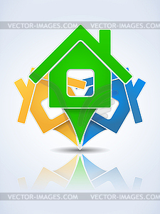 House Icon - vector clipart