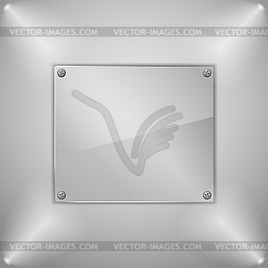 Glass Board - vector clipart