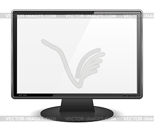 Computer Monitor - vector clip art
