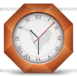 Clock - vector image