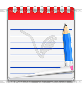 Notebook Icon - vector clipart