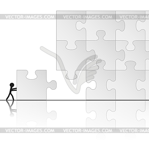 Solution Concept - vector clipart