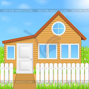 House - royalty-free vector clipart