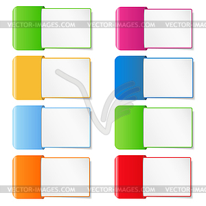 Paper Banners - vector clip art